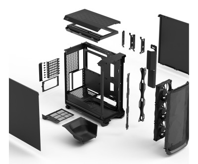 Fractal Design Meshify 3 Solid, ATX - Svart#10