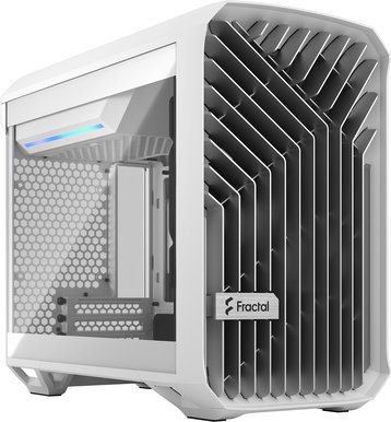 Fractal Design Torrent Nano, Mini-ITX, TG, RGB - Vit