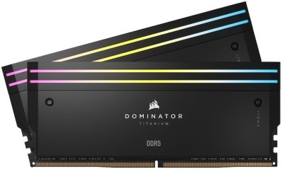 32 GB (2x16GB) DDR5-6000 Corsair Dominator Titanium RGB CL30, AMD EXPO - Svart#2