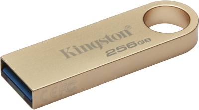 256 GB Kingston DataTraveler SE9 G3, USB 3.2, metallhölje - Guld#2