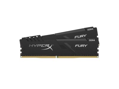 16 GB (2x8GB) DDR4-2666 Kingston HyperX Fury CL16 - Svart