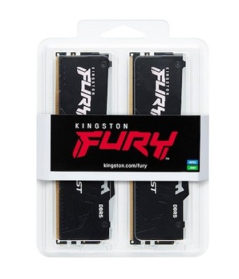 32 GB (2x16GB) DDR5-5200 Kingston FURY Beast Black RGB CL36, AMD EXPO - Svart#2