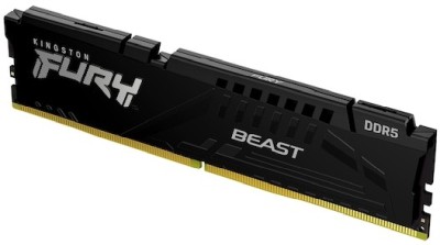 8 GB DDR5-5200 Kingston FURY Beast Black CL36, AMD EXPO - Svart