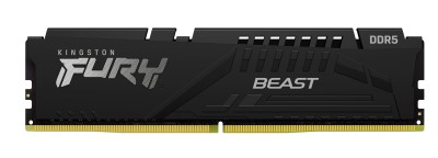 8 GB DDR5-4800 Kingston FURY Beast Black CL38, XMP - Svart
