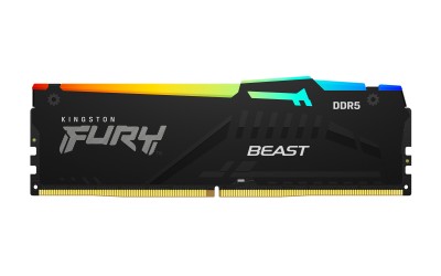 64 GB (2x32GB) DDR5-5600 Kingston FURY Beast Black RGB CL40, AMD EXPO - Svart#3