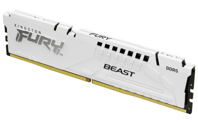 16 GB DDR5-5600 Kingston FURY Beast White CL36, XMP - Vit