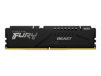16 GB DDR5-5600 Kingston FURY Beast Black CL40, XMP - Svart