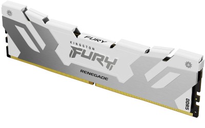 16 GB DDR5-6000 Kingston FURY Renegade White CL32, XMP - Vit/Silver