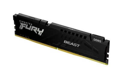 8 GB DDR5-6000 Kingston FURY Beast Black CL36, AMD EXPO - Svart