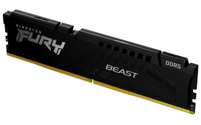 16 GB DDR5-6000 Kingston FURY Beast Black CL36, AMD EXPO - Svart