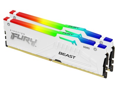 32 GB (2x16GB) DDR5-6000 Kingston FURY Beast RGB CL36, AMD EXPO - Vit#1