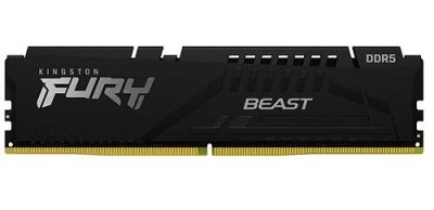 8 GB DDR5-6000 Kingston FURY Beast Black CL40, XMP - Svart
