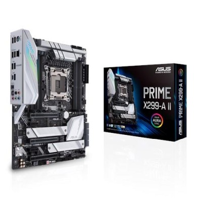Asus Prime X299-A II, Intel 2066, X299, SLI/CrossFireX, ATX, 3xPCI Express x16, 8xDDR4, 3xM.2 + SATA3 RAID, 7.1 audio, USB-C, GigaLAN#1