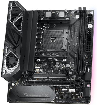 Asus ROG Crosshair VIII Impact X570, AMD Socket AM4, X570, Mini-ITX, Aura Sync RGB