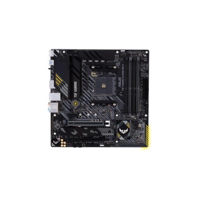 Asus TUF B450M-PRO S GAMING, AMD Socket AM4, B450, MicroATX, 4xDDR4, PCI Express, 2xM.2 + SATA3 RAID, HDMI/DP, 7.1-ljud, USB-C, 2.5GBe LAN, Aura RGB#2