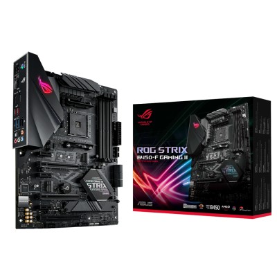 Asus ROG STRIX B450-F GAMING II, AMD Socket AM4, B450, ATX, 4xDDR4