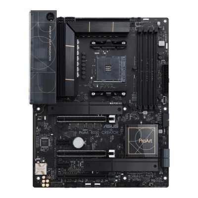 Asus ProArt B550-CREATOR, AMD AM4, B550, 2xPCI Express, ATX, 4xDDR4, 2xM.2 + SATA3 RAID, HDMI/DP/2xUSB-C/Thunderbolt4, 7.1 audio, 2x2.5Gbe LAN, Aura Sync RGB#2