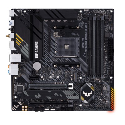 Asus TUF GAMING B550M-PLUS WI-FI II, AMD Socket AM4, MicroATX, 4xDDR4, CrossFireX, 2xPCI Express, 2xM.2 + SATA3 RAID, HDMI/DP, 7.1-ljud, USB-C, 2.5Gbe LAN, WiFi 6, Bluetooth, Aura RGB#3