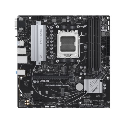 Asus PRIME A620M-A-CSM, AMD AM5, MicroATX, 4xDDR5, PCI Express, 2xM.2 + SATA3 RAID, VGA/HDMI/DP, GigaLAN