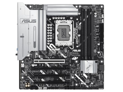 Asus PRIME Z890M-PLUS WIFI, Intel LGA1851, MicroATX, 4xPCI Express, 4xDDR5, 3xM.2 + SATA3 RAID, HDMI/DP, USB-C, 2.5Gbe LAN, WiFi 7, Bluetooth 5.4, Aura Sync RGB#2