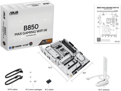 Asus B650 MAX GAMING WIFI WHITE, AMD AM5, ATX, 4xDDR5, 3xPCI Express, 3xM.2 + SATA3 RAID, HDMI/DP, USB-C, 2.5Gbe LAN, WiFi 6E, Bluetooth 5.3, Aura Sync RGB#4