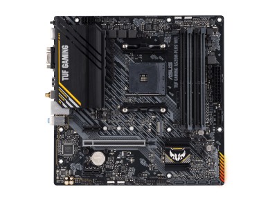 Asus TUF GAMING A520M-PLUS WIFI, AMD Socket AM4, A520, MicroATX, 4xDDR4, PCI Express, M.2 + SATA3 RAID, VGA/HDMI/DP, 7.1-ljud, USB 3.2, GigaLAN, WiFi 5, Aura Sync RGB#2