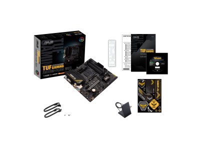 Asus TUF GAMING A520M-PLUS WIFI, AMD Socket AM4, A520, MicroATX, 4xDDR4, PCI Express, M.2 + SATA3 RAID, VGA/HDMI/DP, 7.1-ljud, USB 3.2, GigaLAN, WiFi 5, Aura Sync RGB#4