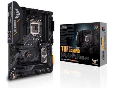 Asus TUF H470-PRO Gaming WI-FI, Intel LGA1200, H470, 2xPCI Express, CrossFireX, ATX, 4xDDR4, 2xM.2 + SATA3 RAID, HDMI/DP, Thunderbolt 3/USB-C, GigaLAN, WiFi 6, Bluetooth, Aura Sync RGB#1