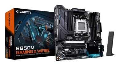 Gigabyte B850M GAMING X WIFI6E, AMD AM5, MicroATX, 2xPCI Express, 4xDDR5, 2xM.2 + SATA3 RAID, HDMI/2xDP, USB-C, 2.5GbE LAN, WiFi 6E, Bluetooth 5.3, RGB Fusion