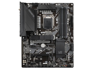 Gigabyte Z590 UD AC, Intel LGA1200, Z590, 2xPCI Express, CrossFire, ATX, 4xDDR4, 3xM.2 + SATA3 RAID, DP, USB-C, 7.1 audio, 2.5GbE LAN, WiFi 5, Bluetooth, RGB Fusion 2.0#2