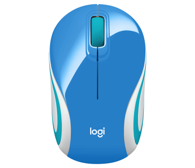 Logitech M187 Mini Mouse - Blå#2