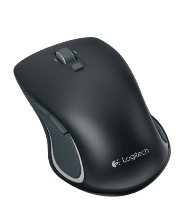 Logitech Wireless Mouse M560, Unifying USB-mottagare, Svart