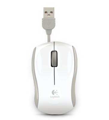 Logitech M125 Corded Mouse, 1000 dpi, vit