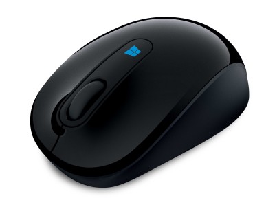 Microsoft Sculpt Mobile Mouse, Bluetrack, Windows-knapp, svart