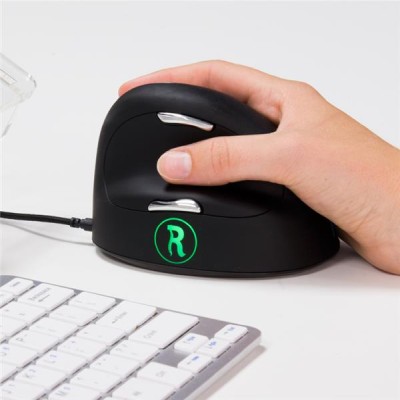 R-Go HE Break Ergonomic mouse, Medium 165-185mm - Svart#4