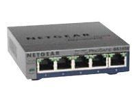Netgear ProSafe GS105Ev2, 5-port, Gigabit, Web Managed