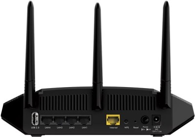 Trådlös router Netgear R6350 Smart Wi-Fi Router Dual Band Wireless AC1750 med 4-port Gigabit switch, USB#2