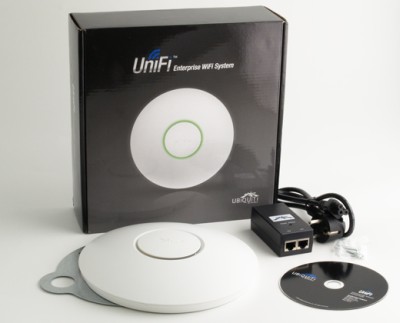 Ubiquiti Networks UniFi standard AP 100mW 2x2, Wireless N300, PoE, inkl. injektor, 3-pack