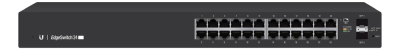 Ubiquiti Networks EdgeSwitch ES-24, 24-port Gigabit + 2 SFP, L3 routing, managed
