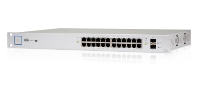 Ubiquiti Networks UniFi US-24-250W, 24-port Gigabit (PoE+) + 2xSFP, 250W