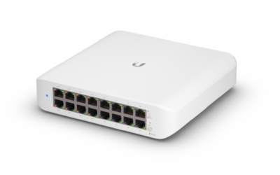Ubiquiti Networks UniFi USW-Lite-16-POE, 16-port Gigabit med 8xPoE+, 45W