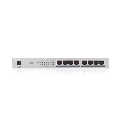 Zyxel GS1008-HP, 8 Port Gigabit PoE+ unmanaged desktop Switch, 8 x PoE, 60 Watt#1