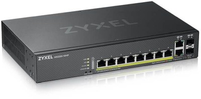 Zyxel GS2220-10HP, 8-Port Gigabit 180W PoE, 2x1GbE RJ45/SFP, Standalone/Nebula#1