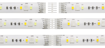 LED-list Deltaco Smart Home, RGB, 2700K-6500K, 3m, WiFi 2,4GHz - Vit#3