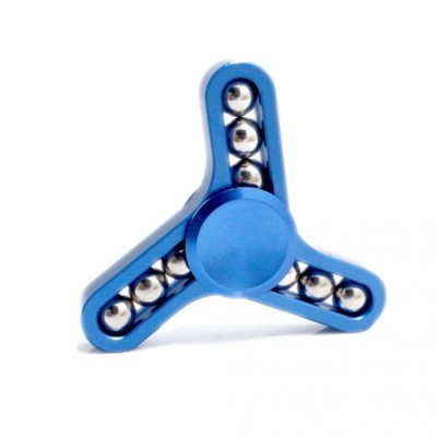 Fidget Alloy Ballbearing Spinner DARK BLUE