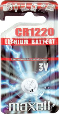 Batteri Maxell Li-Ion, CR1220. 3V, 1-pack