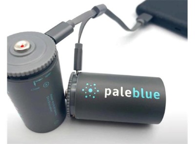 Pale Blue Li-Ion Rechargeable D Battery, 2 pack of Dcells with 2x1 charging cable#3