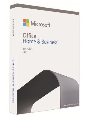 Microsoft Office 2021 Hem och Företag, svensk EuroZone, för 1 dator, PC/Mac, Medialess