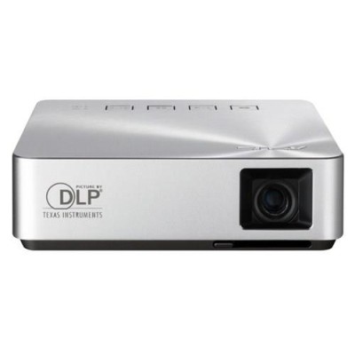 ASUS S1, LED DLP, WVGA 854x480, 200 ANSI Lumen, 1000:1, HDMI/MHL/MicroUSB, 28dB, högtalare, batteridrift 3 tim, ENDAST 0,34 kg#1