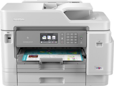 Brother MFC-J5945DW, A3 skrivare + A4 scanner + kopiator + fax, 22/20 ipm ISO, 2400x2400 dpi scanner, duplex, AirPrint, USB/LAN/WiFi